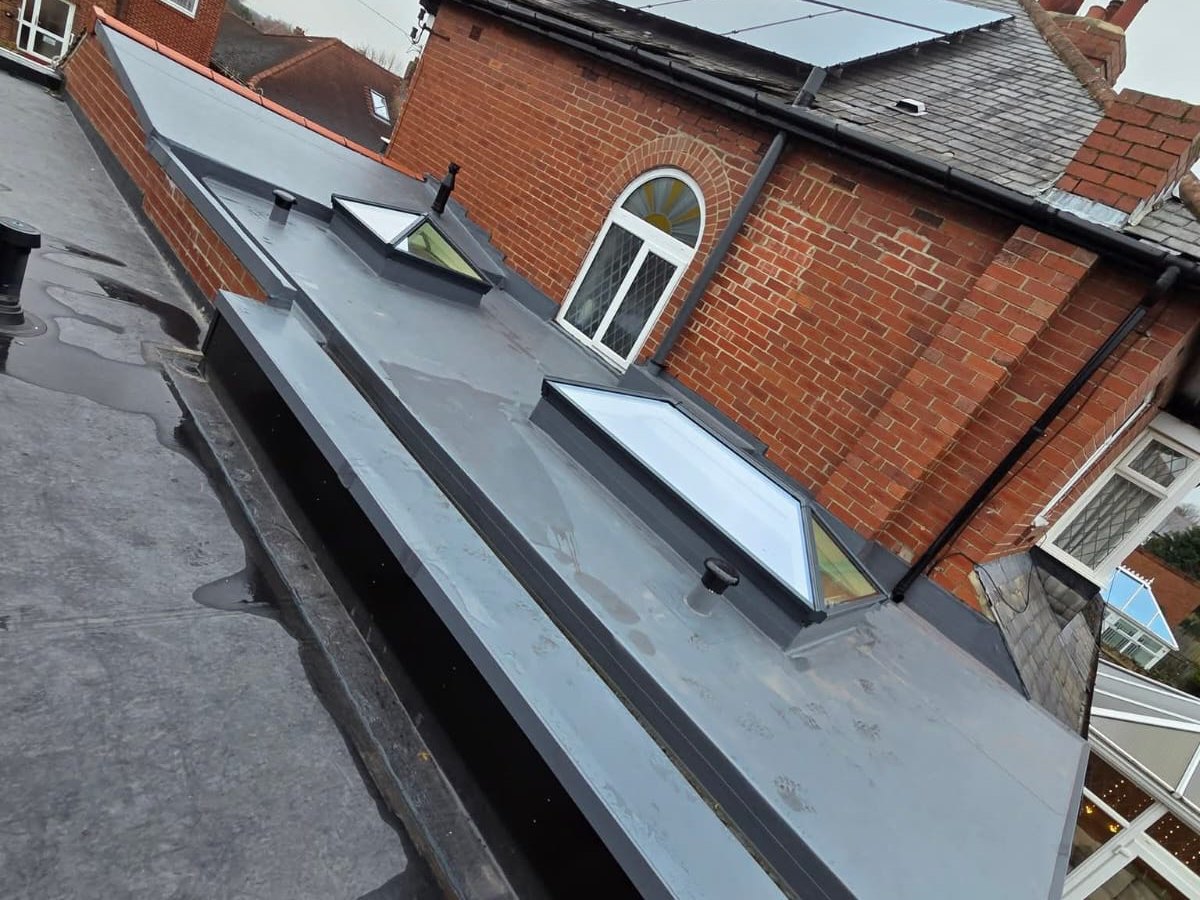 Single Ply Roof and Rooflights